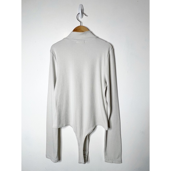 Talentless Rib Zip Front Bodysuit Size L - Picture 12 of 13